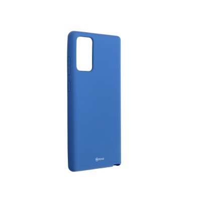 Husa Silicon Roar Jelly Compatibila Cu Samsung Galaxy Note 20, Albastru